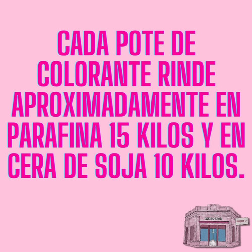 Imagen 2 de 8 de Colorantes P/velas,parafina,soja.super Concentrados! Insumos