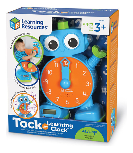 Recursos De Aprendizaje De Toy Clock Tock The Learning Clock