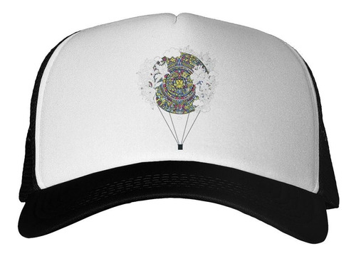 Gorra Globo Aerostatico Figuras Mandalas Art