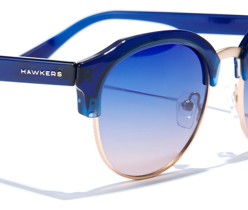 Lentes de sol Hawkers Clasicc Rounded Navy Polarizado Azul