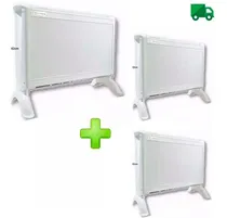 Comprar Combo 3 Calefactor Exahome Estufa Electrica 3 Potencias