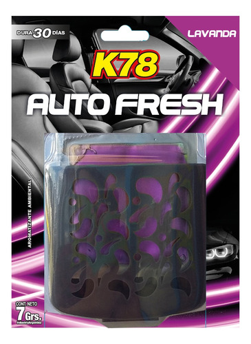 Desodorante Aromatizante Ambiental K78 Para Parasol