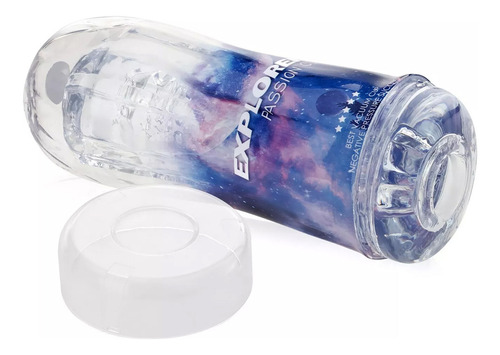 Masturbador Masculino Transparente Texturado Para Hombre