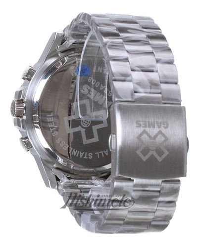 Relógio X-games Masculino Anadigi Xmssa008 Bxsx Aço