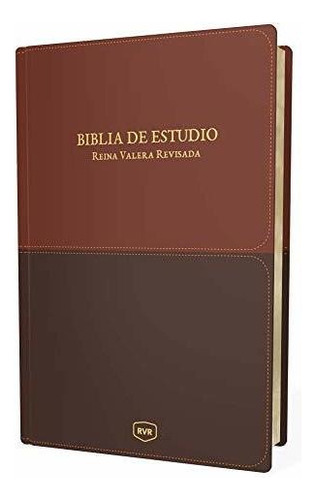 Santa Biblia De Estudio Reina Valera Revisada [leathersfot