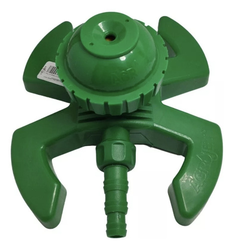 Aspersor Vulcão Base Esqui Com Adaptador Mangueira Jardim