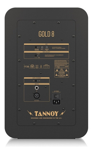 Imagen 3 de 8 de Monitor De Estudio Tannoy Gold 8 Coaxial 8 Bi-amp 300w