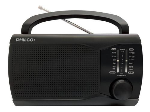 Imagen 1 de 2 de Philco Prm60 Radio Am/fm Pilas / 220 Sintonizador Analogo