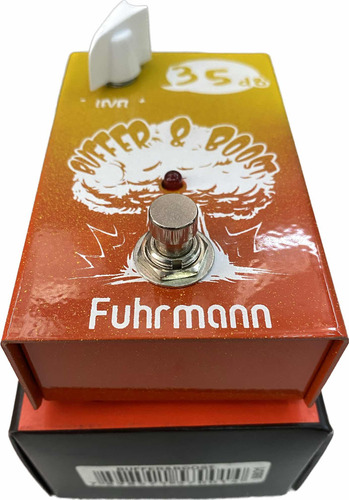 Pedal Fuhrmann Guitarra Bb01 Buffer & Boost Novo Original