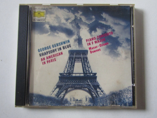 G. Gershwin Rapsodia En Blue Grammaphon Alemania.