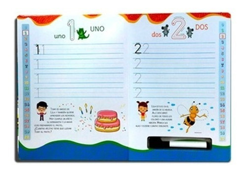 Aprender Los Números Y Las Formas Mi Libro Pizarra Con App, De Grupo Clasa. Editorial Grupo Clasa Ss, Tapa Dura En Español, 2019
