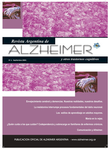 Revista Alzheimer Y Otros Trastornos Cognitivos Nº6 Pdf