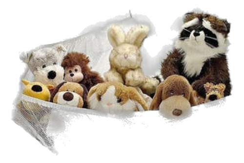 3pk Hamaca Enorme Juguete Neto Organizador Esquina Peluche A