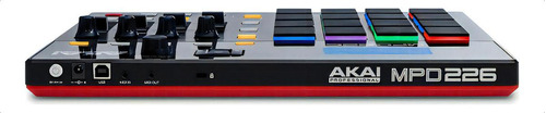Controlador Akai Mpd226 Com Pad Bateria Eletrônica