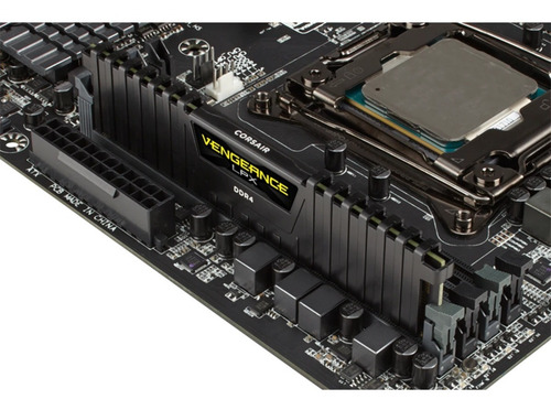 Imagen 6 de 6 de Memoria Ram Ddr4 16gb 2666mhz Corsair Lpx Black