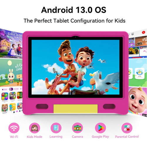Tablet Apolomedia Kids Tablet 10 Pulgadas 32 Gb De Almacenam