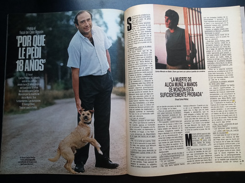 Gente 1231 Sabatini Stewart Scioli Menem Hudson 1989 23/2 E