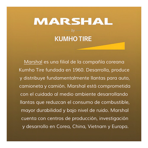 Kit de 2 llantas Marshal Road Venture AT51 LT 265/70R17 121/118 R