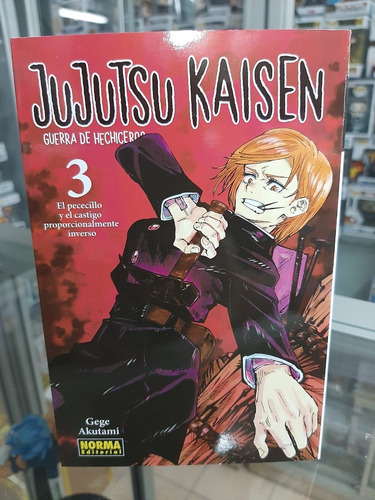 Manga Jujutsu Kaisen Guerra De Hechiceros  -  Tomo 3 Norma 