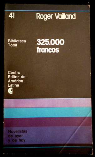 325.000 Francos- Roger Vailland -ceal