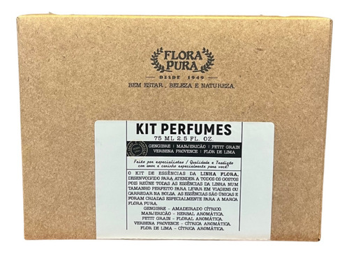 Perfume De Bolsa Linha Flora- 75ml
