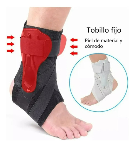 Protección De Tobillo/soporte De Tobillo/fijación De Tobillo Negro- M