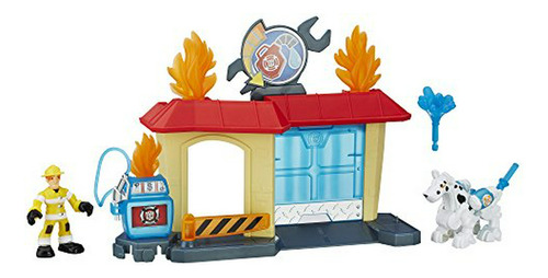 Playskool Heroes Transformers Rescue Bots Griffin Rock Garag