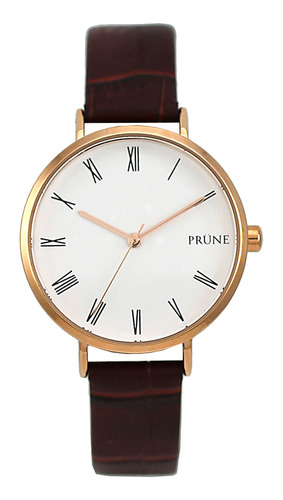 Reloj Prune Pru-5179-04 Cuero