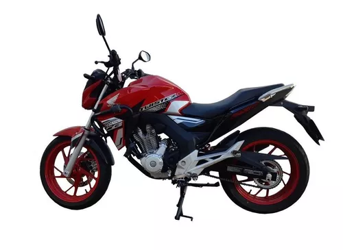 Protetor De Motor E Carenagem Cbx 250 Twister Com Pedaleira