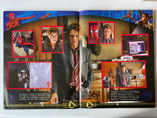 Álbum Figurinhas Homem-aranha 2 Panini 2004 Lote Figurinhas (Usado)