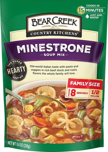 Mezclas De Sopa, Minestrone, 8.4 Oz