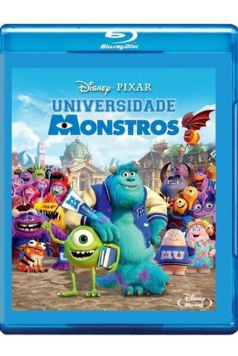 Blu-ray Universidade Monstros (novo) Original