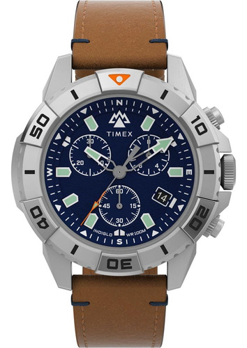 Reloj Timex Moda Modelo: Tw2w16300 Correa Café