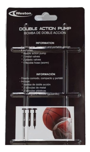 Imagen 2 de 2 de Weston Bomba Manual Para Inflar Ss99