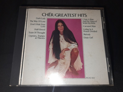 Cher Greatest Hits Cd Original Usa Mcad992 Pop Rock Rare