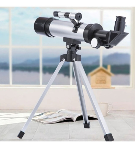 Telescopio Astronómico Profesional Monocular Hd Gris Gris