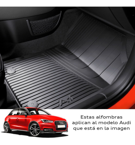 Imagen 4 de 8 de Juego De Alfombras Traseras Audi A1 2011 Al 2018