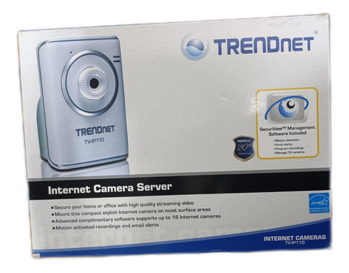 Câmera Internet Server - Tv-ip110 - Trendnet
