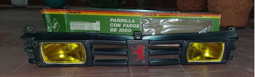  Parrilla Con Faros De Iodo Peugeot 504 Año '95 Al 2000