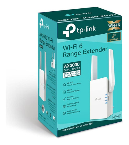 Extensor De Rango Con Wi-fi En Malla Tp-link Re705x