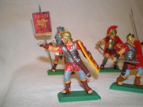 Imagen 2 de 3 de Soldados Romanos Set X 8