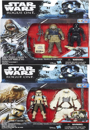 Set De 4 Figuras Star Wars Rogue One 