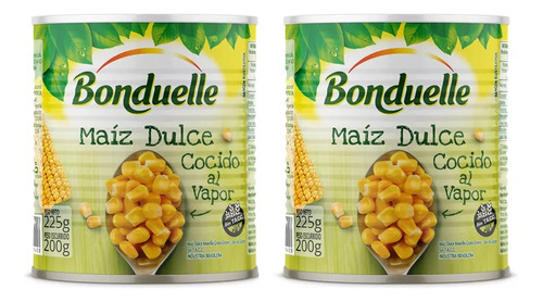 Choclo Amarillo Dulce Bonduelle 225 Gr Brasil X2 Unidades