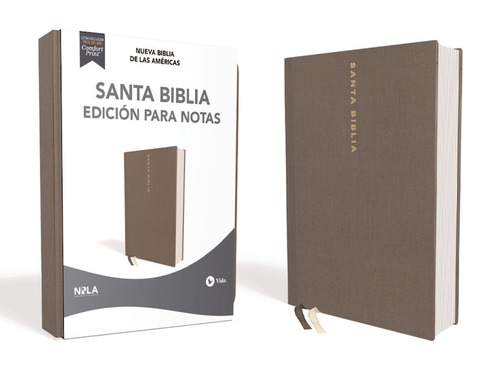 Biblia Nbla, Edición Para Notas (tapa Dura, Gris, Ed. Vida)
