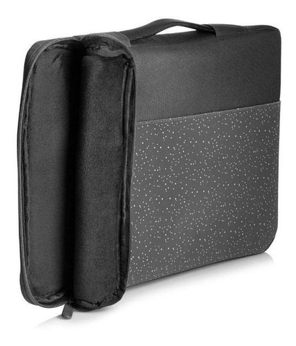 Funda Para Portatil Hp 14 Speckel Con Manija Gris