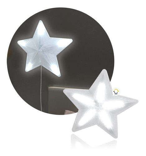 Estrella Luz Led Grande Ventana Puerta Navidad 2291b