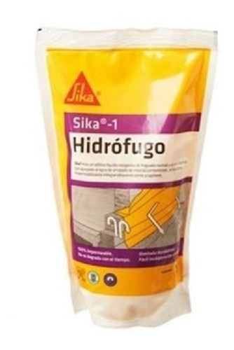 Hidrofugo Sika 1 Tipo Cerecita 1lt Aditivo Inorganico X 12 U