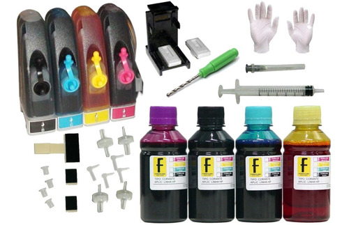 Bulk Ink Para Impressoras Canon + 400ml Tinta + Frete Gratis