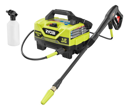 Hidrojet Ryobi 1,800 Psi 1.2 Gpm Electrico