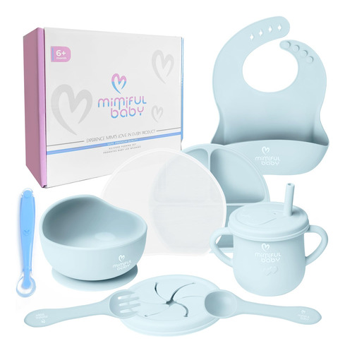 Mimiful Baby Led Weaning Supplies  Juego De Autoalimenta.